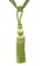 Belagio Single Tassel Tie-Back, 10" Long Tassel, Colors Collection, Celery
